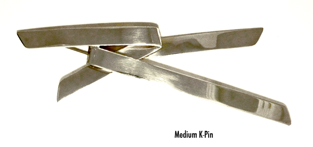 K-Pin Sterling Silver Pin