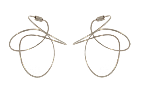 Mobile Earrings in Sterling Silver